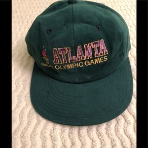 Olympic Games Atlanta baseball cap, NWT green BMW.